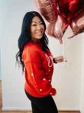 Load image into Gallery viewer, LOVE WITHOUT LIMITS TINSEL SWEATER