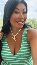 Load image into Gallery viewer, ROPED STARFISH NECKLACE