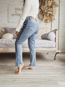 KENNEDY SIDE PANEL SLIM FIT JEANS