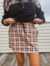 Load image into Gallery viewer, NORA PLAID SKORT