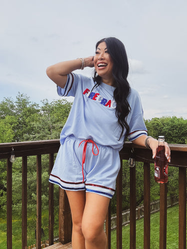 FIRECRACKER SHORTS SET