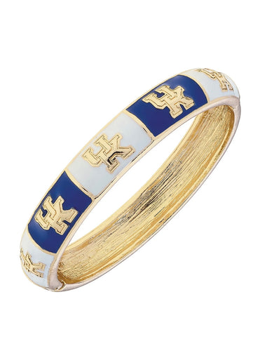 UK CHECKERED HINGE BANGLE