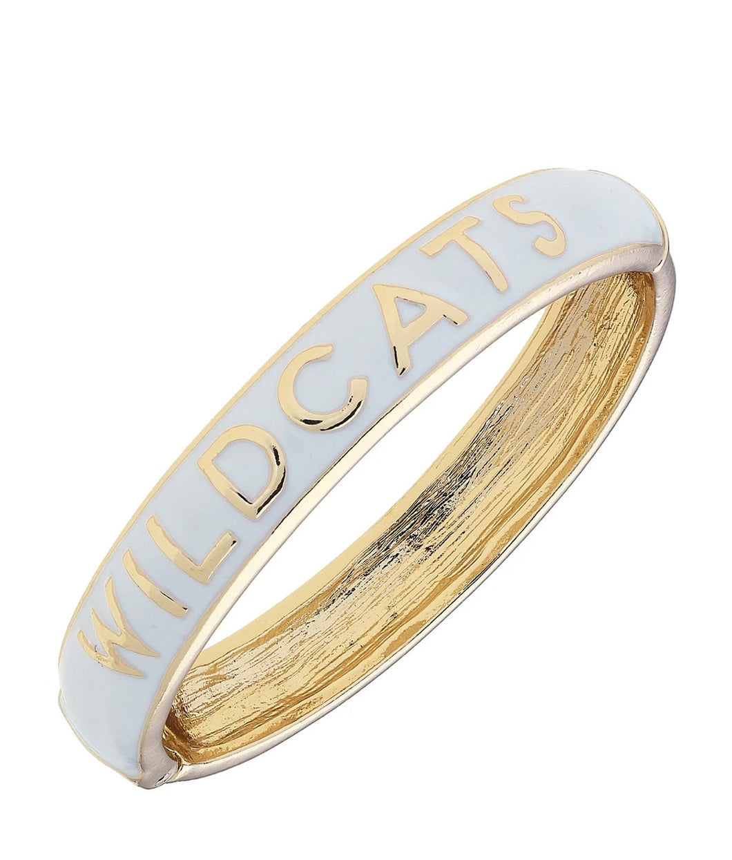 WILDCATS ENAMEL HINGED BANGLE
