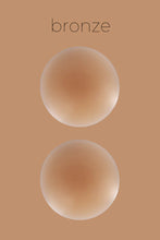 Load image into Gallery viewer, BRALESS: REUSABLE SILICONE NIPPLE COVERS