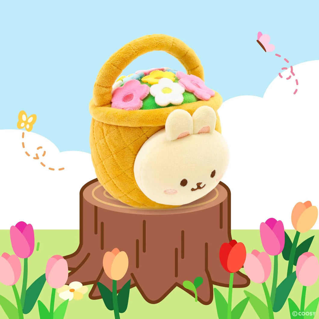 EASTER BASKET STUFFER: FLOWER BASKET BUNNIROLL