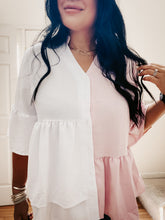 Load image into Gallery viewer, ADDISON ASYMMETRICAL BLOUSE