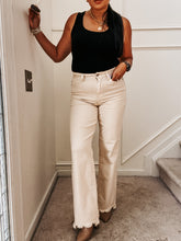 Load image into Gallery viewer, OAKLEIGH KHAKI STRAIGHT LEG JEANS
