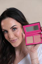 Load image into Gallery viewer, JESS LEA SIDE HUSTLE CHEEK AND HIGHLIGHTER DUO