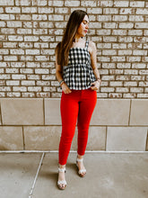 Load image into Gallery viewer, GINGHAM CUTIE TANK