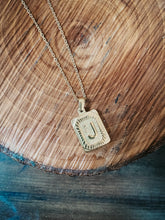 Load image into Gallery viewer, MEADOW INITIAL PENDANT NECKLACE