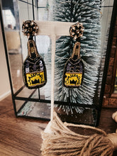 Load image into Gallery viewer, CHAMPAGNE TOAST BEADED EARRINGS