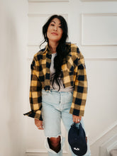 Load image into Gallery viewer, STREET STYLE CROPPED FLANNEL