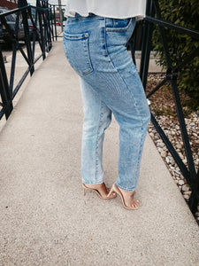 LAINA TWO TONED JEANS