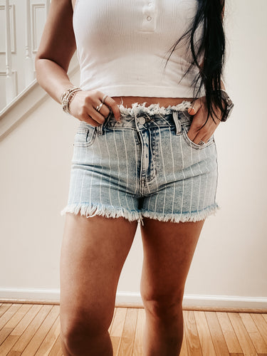 HENDRIX PINSTRIPE SHORTS
