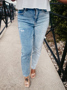 LAINA TWO TONED JEANS