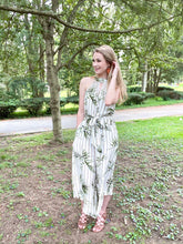 Load image into Gallery viewer, PALM LEAF JUMPSUIT