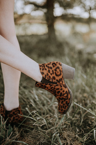 SAVANNA LEOPARD BOOTIE